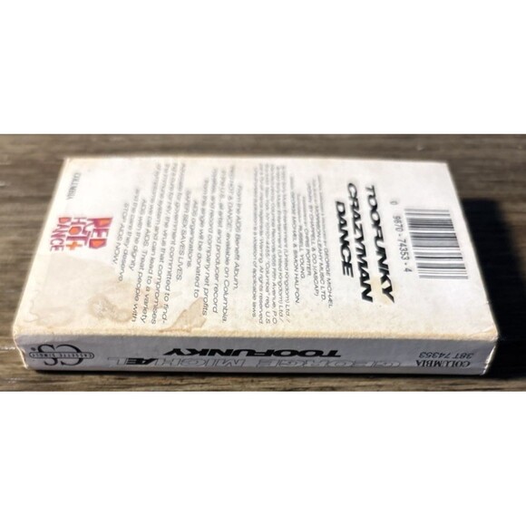 George Michael – Too Funky    Cassette  Single Columbia  1992 - Picture 3 of 7